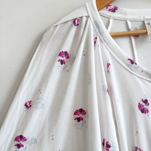 WE THE FREE • Winter Sun Floral Tunic Dress in Ivory Combo - Picture 5 of 15